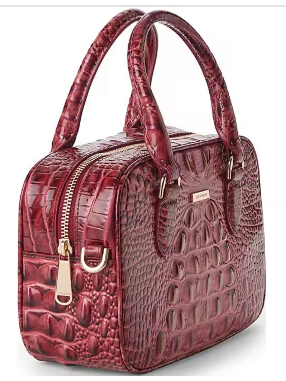 Brahmin Ombre Melbourne Collection Coquette Mara Satchel Bag - Picture 2 of 7